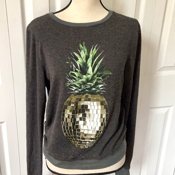 Wildfox Disco Pineapple Sweatshirt - Picture 2 of 9